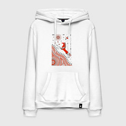 Мужская толстовка-худи Мезенский конь