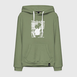 Мужская толстовка-худи Tichnics music