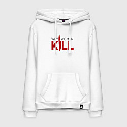 Мужская толстовка-худи Why Women Kill logo