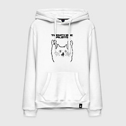 Мужская толстовка-худи Twenty One Pilots - rock cat