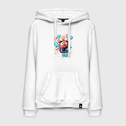 Мужская толстовка-худи Милый монстр фотограф