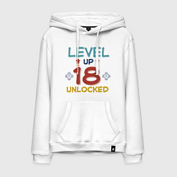 Мужская толстовка-худи 18 уровень разблокирован