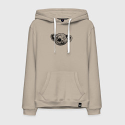 Мужская толстовка-худи Коала голова