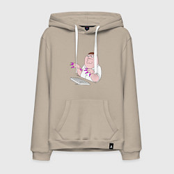 Мужская толстовка-худи Питер Гриффен с длинными ногтями