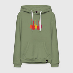 Мужская толстовка-худи Пять гитар