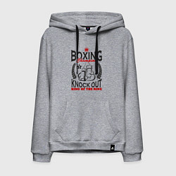 Мужская толстовка-худи Чемпион по боксу