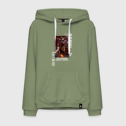 Мужская толстовка-худи Радостная Помни Удивительный цифровой цирк