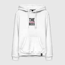 Мужская толстовка-худи The real boss