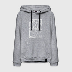 Мужская толстовка-худи Пакеда чушпаны на фоне костета