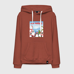 Мужская толстовка-худи Мы идем в 2024