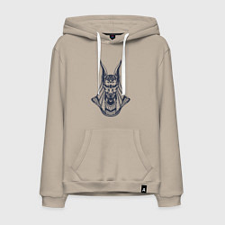 Мужская толстовка-худи Анубис древнеегипетский бог