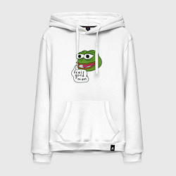 Мужская толстовка-худи Pepe feels good man