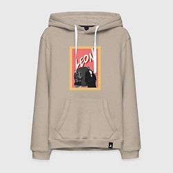 Мужская толстовка-худи Арт по фильму Леон