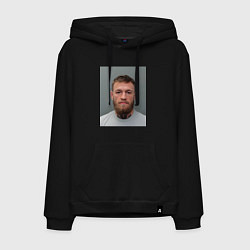 Толстовка-худи хлопковая мужская Conor McGregor magshot, цвет: черный