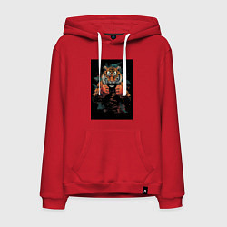 Мужская толстовка-худи Боевой тигр Муай Тай