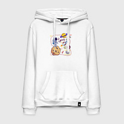 Мужская толстовка-худи Путь космонавта