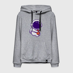 Мужская толстовка-худи Space football