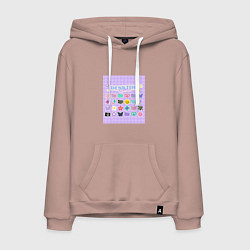 Мужская толстовка-худи Ретро стиль нулевых y2k