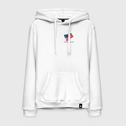 Мужская толстовка-худи Im an American - motto