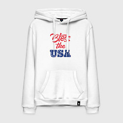 Мужская толстовка-худи Bless the USA