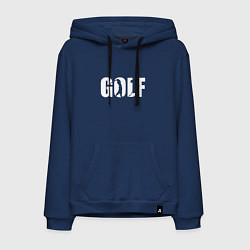 Мужская толстовка-худи Гольф арт