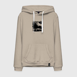 Мужская толстовка-худи Ритм движения осени