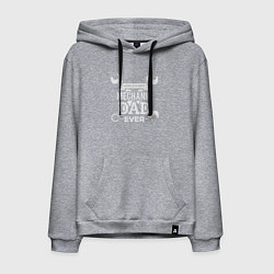 Мужская толстовка-худи Папа лучший механик на свете