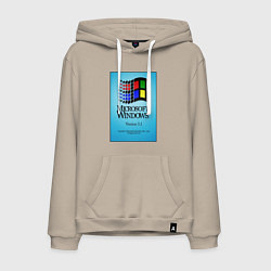 Мужская толстовка-худи Windows 3