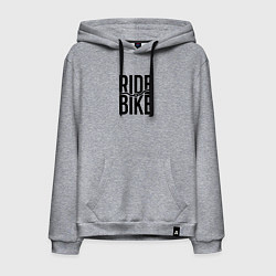 Мужская толстовка-худи Black ride bike