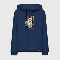 Мужская толстовка-худи Мэрилин Монро - звезда