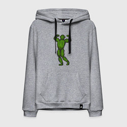 Мужская толстовка-худи Кактус спортсмен