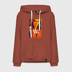 Мужская толстовка-худи Kill bill - Uma Thurman
