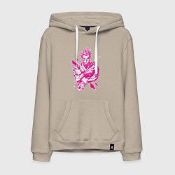 Мужская толстовка-худи Hunter x Hunter Хисока розовый