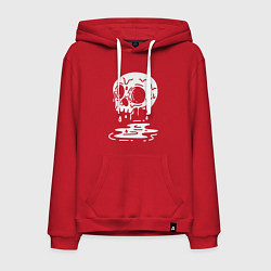 Мужская толстовка-худи Череп плачет