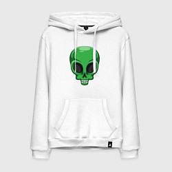 Мужская толстовка-худи Green skeletor