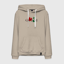 Мужская толстовка-худи Гусси - гуси летят