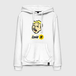 Мужская толстовка-худи Vault boy - covid 19