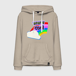 Мужская толстовка-худи Rainbow Vibes