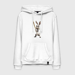 Мужская толстовка-худи Заяц спортивный