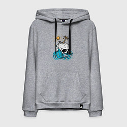 Мужская толстовка-худи Остров черепа