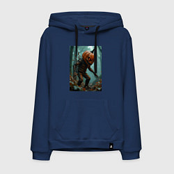 Мужская толстовка-худи Тыквенный монстр