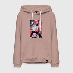 Мужская толстовка-худи Магическая битва Юта арт