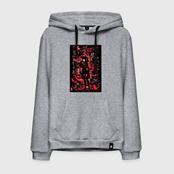 Мужская толстовка-худи Девушка кошка