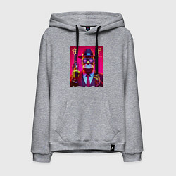 Мужская толстовка-худи Cyber godfather Homer Simpson - mafia