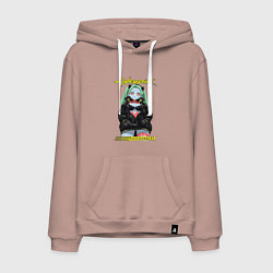 Мужская толстовка-худи Cyberpunk edge runners - rebecca