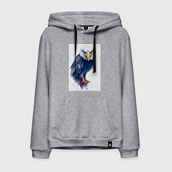 Мужская толстовка-худи Синий орел