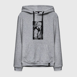 Мужская толстовка-худи Девушка на уличных задворках