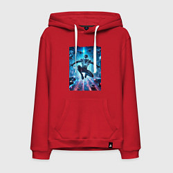 Мужская толстовка-худи Spider man - cyberpunk fantasy