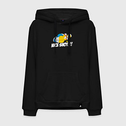 Мужская толстовка-худи Гомер играет в теннис