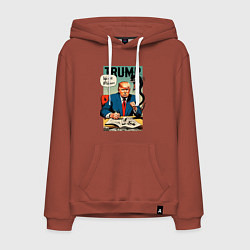 Мужская толстовка-худи Trump - we are Venom meme